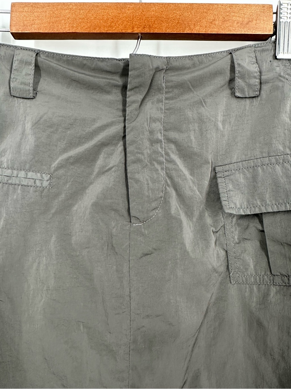 Princess Polly Dark Grey Cargo Utility Mini Skirt Y2K - Picture 6 of 12